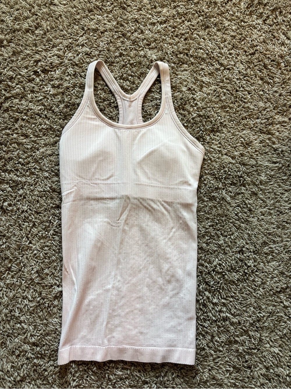 lululemon Ebb To Street Tank Light Pink
